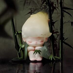 Dimoo Stories in The Cup - Ink Bamboo Painting